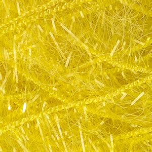 Red Heart Scrubby Sparkle 8215 Lemon made with polyester